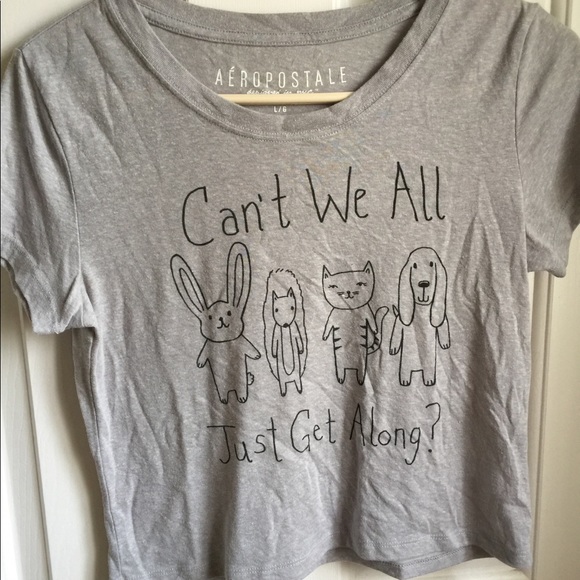 Aeropostale Tops - Aeropostale short sleeve cropped t-shirt